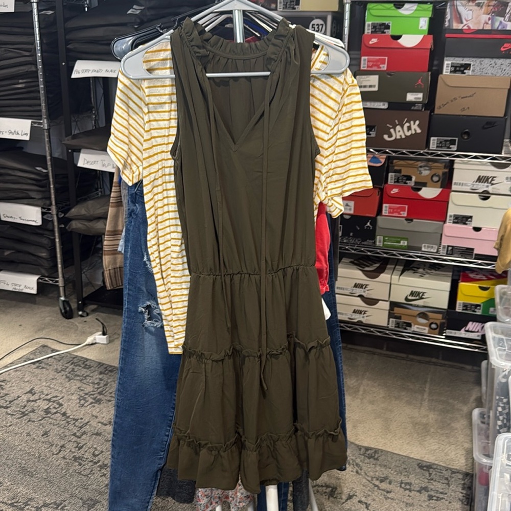 Item 108 No Name Olive Dress